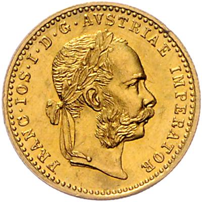 Franz Josef I. GOLD - Münzen, Medaillen und Papiergeld