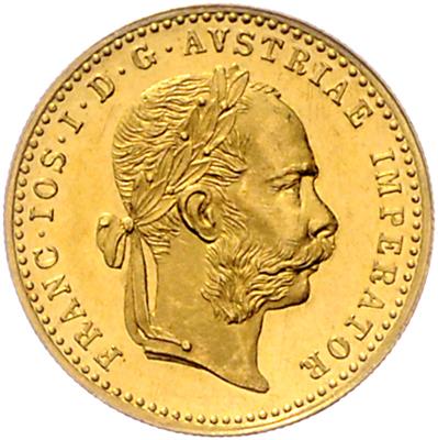 Franz Josef I. GOLD - Münzen, Medaillen und Papiergeld