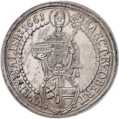 Guidobald v. Thun und Hohenstein - Münzen, Medaillen und Papiergeld