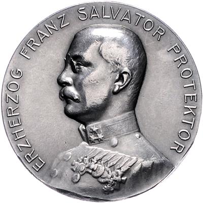 III. OÖ Landesschießen in Linz unter dem Protektorat von Eh. Franz Salvator vom 7. bis 16. Juni 1914 - Coins, medals and paper money