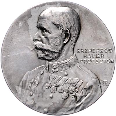 IV. schlesisches Landesschießen in Freiwaldau unter dem Protektorat von Eh. Rainer vom 29. Juni bis 9. Juli 1911 - Mince, medaile a papírové peníze