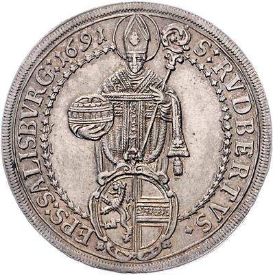 Johann Ernst v. Thun und Hohenstein - Monete, medaglie e cartamoneta
