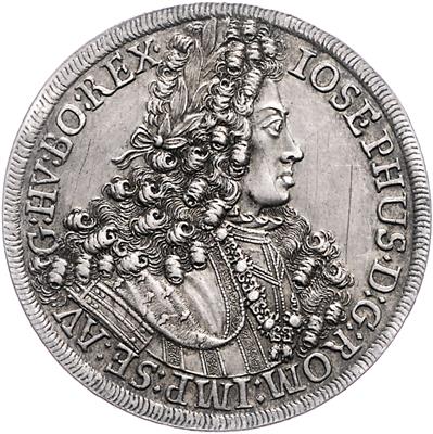 Josef I. - Mince, medaile a papírové peníze