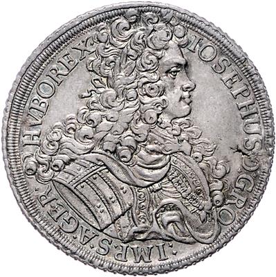 Josef I. - Münzen, Medaillen und Papiergeld