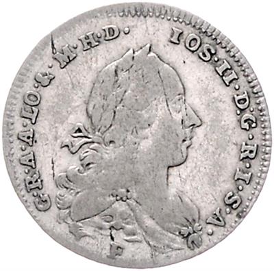 Josef II. - Coins, medals and paper money