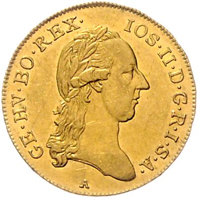 Josef II. GOLD - Coins, medals and paper money