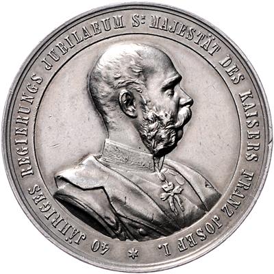 Jubiläums Landes Fest- und Freischießen in Bozen im September 1888 - Münzen, Medaillen und Papiergeld