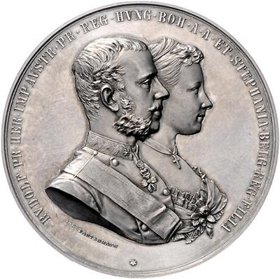 Kronprinz Rudolf und Stefanie - Monete, medaglie e cartamoneta