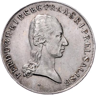 Kurfürst Eh. Ferdinand - Mince, medaile a papírové peníze