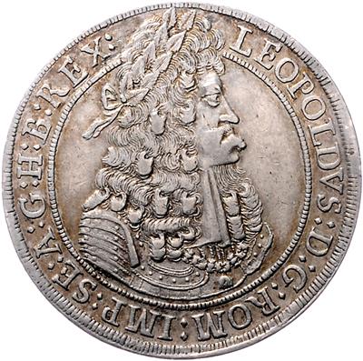 Leopold I. - Coins, medals and paper money