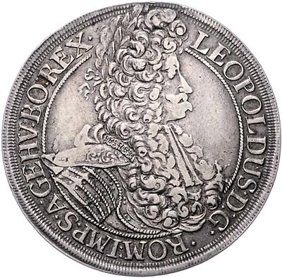 Leopold I. - Coins, medals and paper money