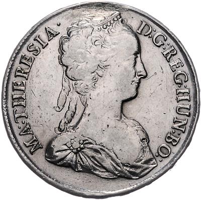 Maria Theresia - Coins, medals and paper money