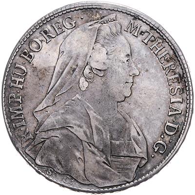 Maria Theresia - Coins, medals and paper money