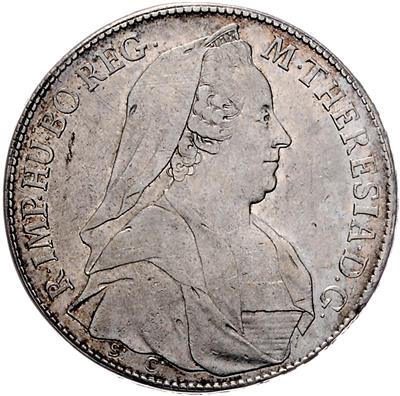 Maria Theresia - Münzen, Medaillen und Papiergeld