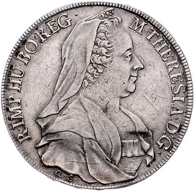 Maria Theresia - Münzen, Medaillen und Papiergeld