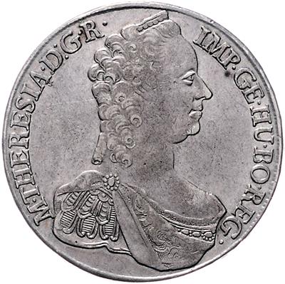 Maria Theresia - Mince, medaile a papírové peníze