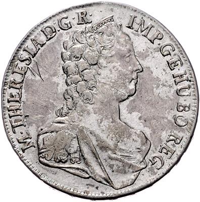 Maria Theresia - Coins, medals and paper money