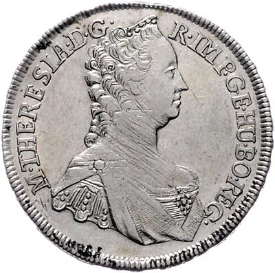 Maria Theresia - Münzen, Medaillen und Papiergeld