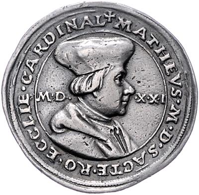 Matthäus Lang v. Wellenburg - Mince, medaile a papírové peníze