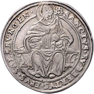 Michael von Kuenburg - Münzen, Medaillen und Papiergeld