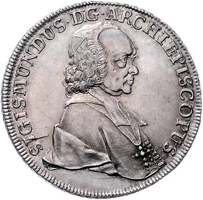 Sigismund Graf von Schrattenbach - Münzen, Medaillen und Papiergeld