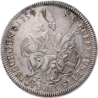 Sigismund Graf von Schrattenbach - Monete, medaglie e cartamoneta