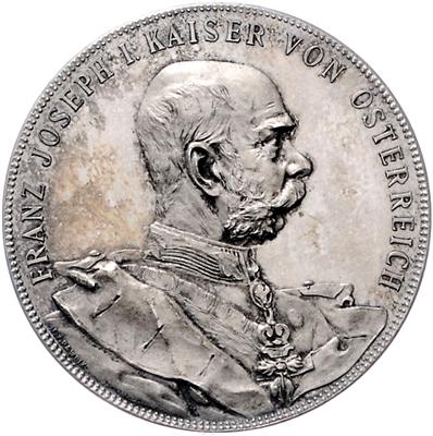 VI. mährisches Landesschießen in mährisch Ostrau vom 28. Juni bis 7. Juli 1896 - Monete, medaglie e cartamoneta