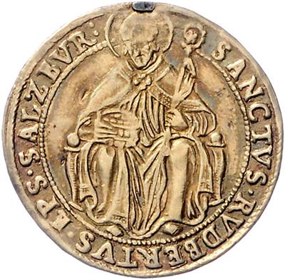 Wolf Dietrich v. Raitenau - Münzen, Medaillen und Papiergeld