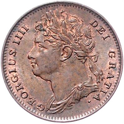 (20 Stk.) Großbritannien, Georg IV. 1820-1830 - Monete, medaglie e cartamoneta