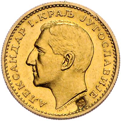 Alexander I. 1921-1934 GOLD - Coins, medals and paper money