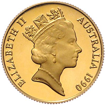 Australien, Elisabeth II. GOLD - Mince, medaile a papírové peníze