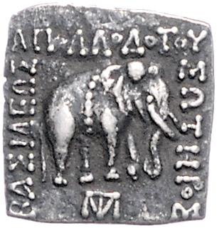 Baktrien, Apollodotos I., ca.174-160 v. C. - Monete, medaglie e cartamoneta