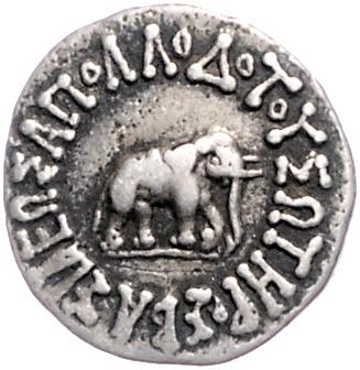 Baktrien, Apollodotos I., ca.174-160 v. C. - Coins, medals and paper money