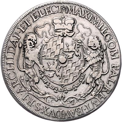 Bayern, Maximilian I. 1598-1651 - Mince, medaile a papírové peníze