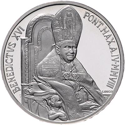 Benedikt XVI. 2005-2013 - Monete, medaglie e cartamoneta