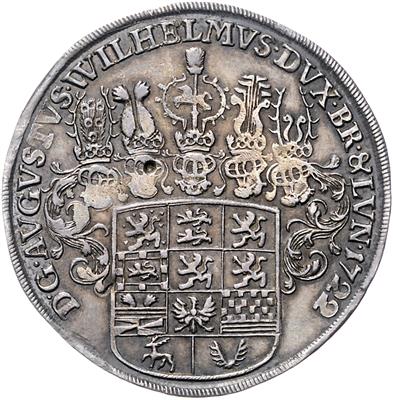 Braunschweig, August Wilhelm 1714-1731 - Monete, medaglie e cartamoneta