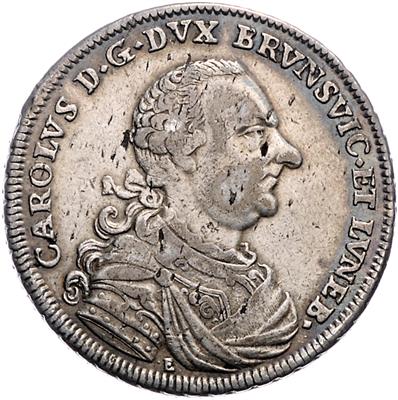 Braunschweig, Karl I., 1735-1780 - Münzen, Medaillen und Papiergeld