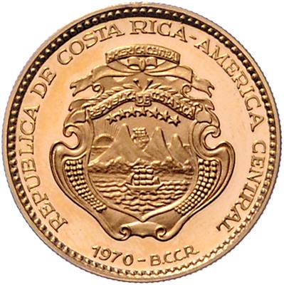 Costa Rica GOLD - Coins, medals and paper money