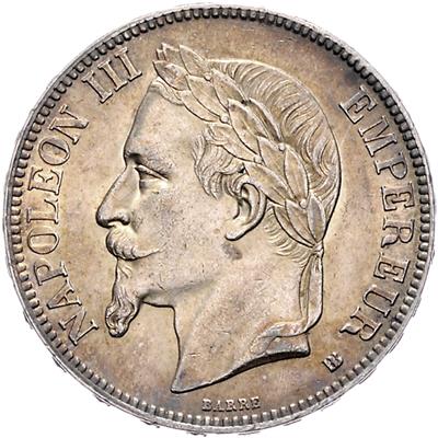 Frankreich - Coins, medals and paper money
