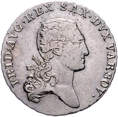 Herzogtum Warschau, Friedrich August von Sachsen 1807-1815 - Münzen, Medaillen und Papiergeld