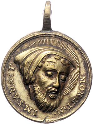 Hl. Anastasius / Hl. Antonius - Mince, medaile a papírové peníze
