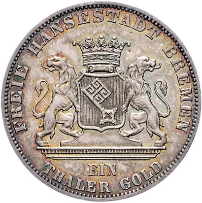II. deutsches Bundesschießen in Bremen 1865 - Monete, medaglie e cartamoneta