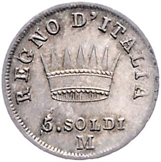 Italien, Königreich unter Nepoleon I. 1805-1814 - Coins, medals and paper money