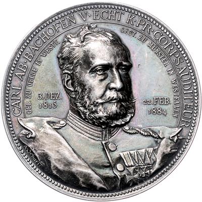 Karl Abund Bachofen von Echt - Coins, medals and paper money