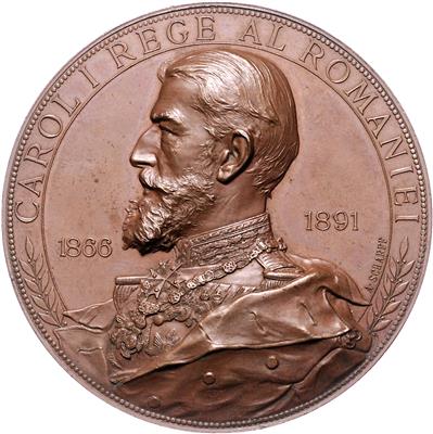 Karl I. 1866-1914 - Coins, medals and paper money