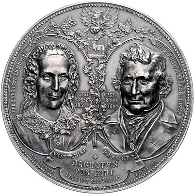Karl Nepomuk und Wilhelmine Bachofen von Echt - Monete, medaglie e cartamoneta