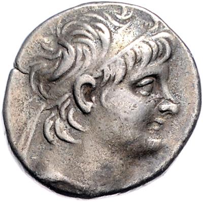 Könige von Syrien, Alexander II., 128-123 v. C. - Münzen, Medaillen und Papiergeld