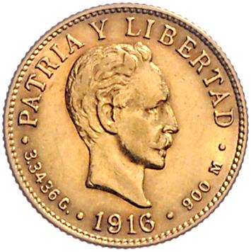 Kuba GOLD - Mince, medaile a papírové peníze