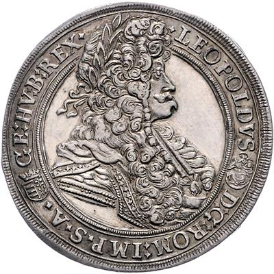 Leopold I. - Coins, medals and paper money