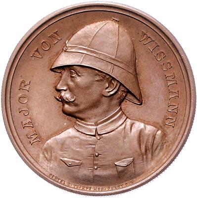 Major Hermann von Wissmann *1853 +1905 - Monete, medaglie e cartamoneta